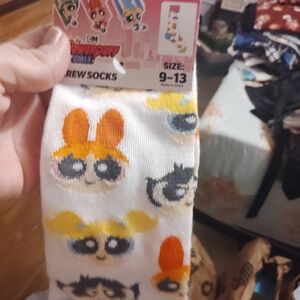 Powerpuff Girls Crew Socks